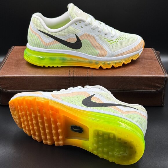 Wmns Nike Air Max 2014 'White Atomic Mango Volt' - Picture 1 of 10